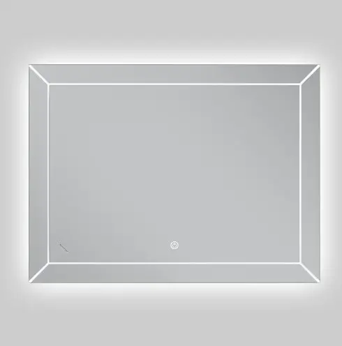 Дзеркало Mixxus Premium CUBIC MR14-80x60-REVERSE (LED Touch, Anti-fog) (MP6648) - фото 2