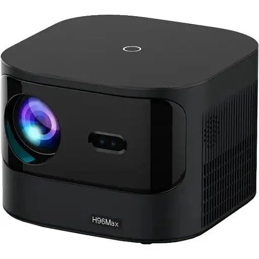 Проєктор H96 max B12 LED LCD FullHD 330AL 16:9 H700 2G/16G Android 11.0 HDMI Wi-Fi BT чорний