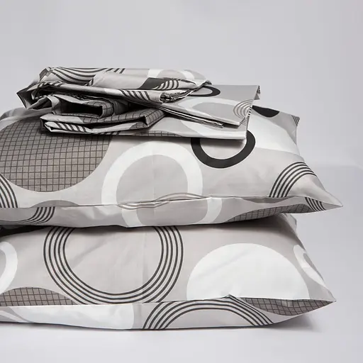 Постільний набір Moon&Star (простирадло 200х220 см + 2 наволочки 50х70 см) Мікросатин Premium Orbit Elegance - фото 3