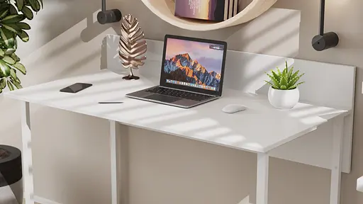 Компьютерный стол Ferrum-decor Скай 75x100x70 белый ДСП Белый 32мм (FRD-101096) - фото 5