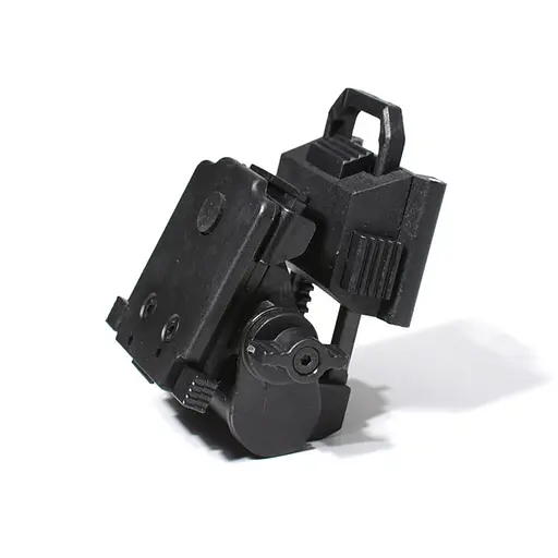NVG крепление на шлем с DOVETAIL "ласточкин хвост" интерфейсом для NV8000, NV8160, PVS-15/18/21/31, пластик, черное (100990) - фото 5