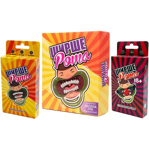 Настольная игра Fun Games Shop Ширерот с двумя дополнениями (укр.) (FGS04+2) - фото 1