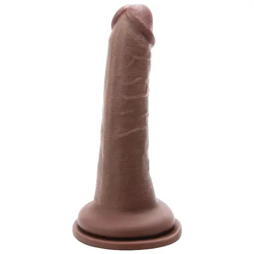 Фалоімітатор Me You Us Silicone Ultra Cock 6.5 in 16.5 см (коричневий) - фото 2