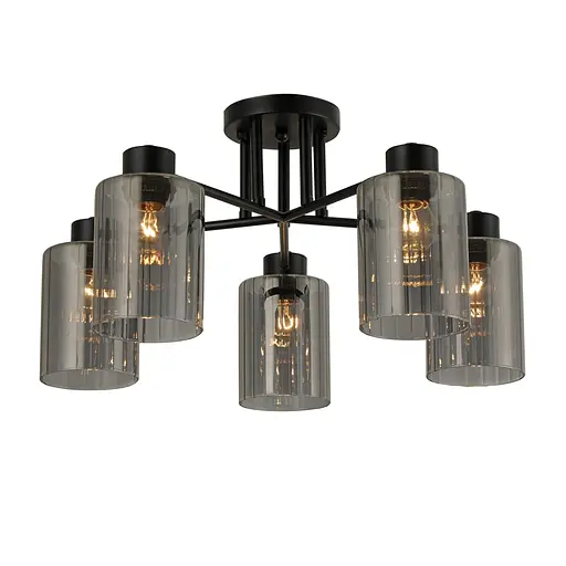 Люстра Ardero BL1350-1 OSTIN під лампу чорний - фото 1