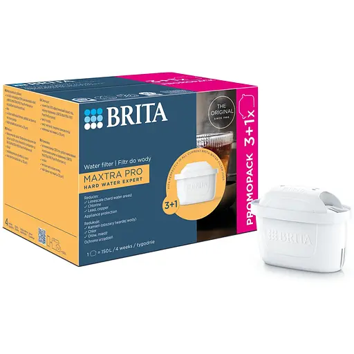 Набор картриджей Brita MXPro Limescale для жесткой воды 3+1 шт. (1051773)