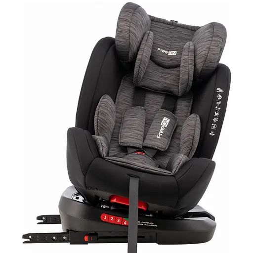 Автокрісло FreeON Sierra i-Size 40-150 см black-grey (81897) - фото 3