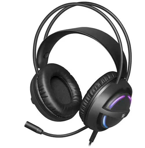 Ігрові навушники Defender Dexter RGB 2.2м (Чорний) - фото 3
