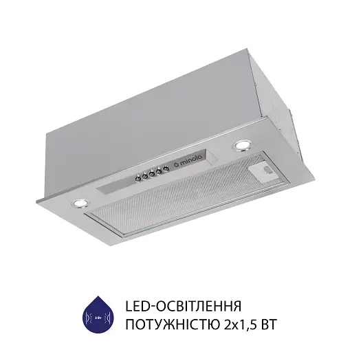 Вытяжка полновстраиваемая Minola HBI 5324 I 800 LED - фото 5