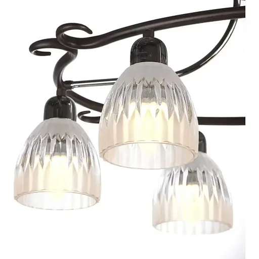 Люстра потолочная Brille E14 40W BR (LK-288C/6) - фото 2