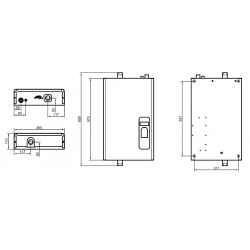 Электрический котел Dnipro Мини КЭО-18/380 МЦ (цифровой) - фото 2
