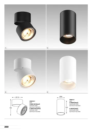 Точковий світильник Zuma Line 92679 TUBA SL 1 WHITE - фото 3