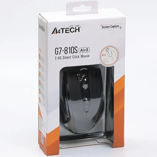 Бездротова миша A4Tech G7-810S Air2 Wireless Black (G7-810 Air2 Black) (G7-810S Air2 (Black)) - фото 9