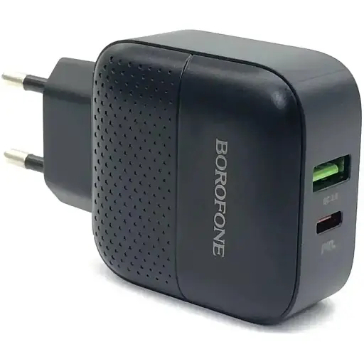 Зарядний блок адаптер Borofone BA46A Premium - фото 1