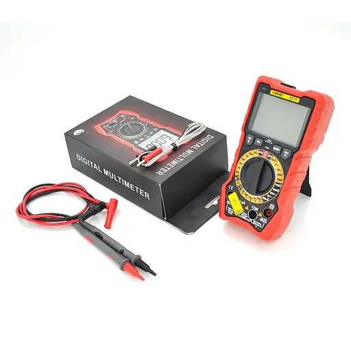 Мультиметр ANENG SZ19, измерение: V, A, R, C, T, F, функция hFE - фото 6