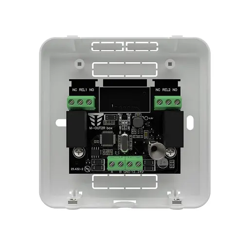 Выносной модуль расширения на 2 релейных выхода Tiras M-OUT2R box (21-00083) - фото 2