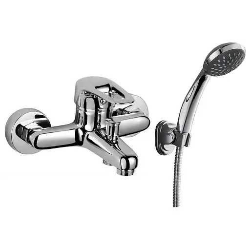 Змішувач для ванни хром 40мм Rj Narciz RBZ100-3 Хром - фото 1