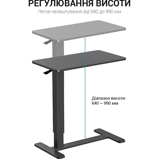 Геймерский стол OfficePro ODM366B Black (ODM366BK) - фото 3