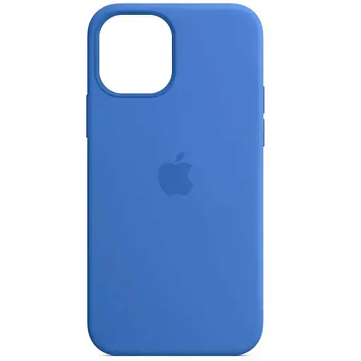 Чохол Silicone Case Full Protective (AA) для Apple iPhone 14 (6.1) Синій / Capri Blue - фото 1