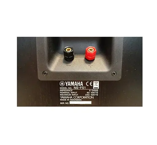 Напольная акустика 2.0 Yamaha NS-F51 Black - фото 3