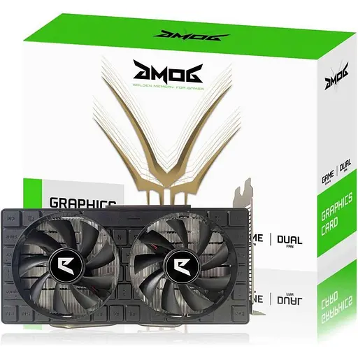 Видеокарта Golden Memory AMD Radeon RX 580 8Gb GDDR5, 256-bit, DVI/HDMI/3xDP, 1284/6000 MHz, 8-pin (RX580D58GB) (GDDR5, 256 bit, PCI-E 3.0 x16) - фото 1