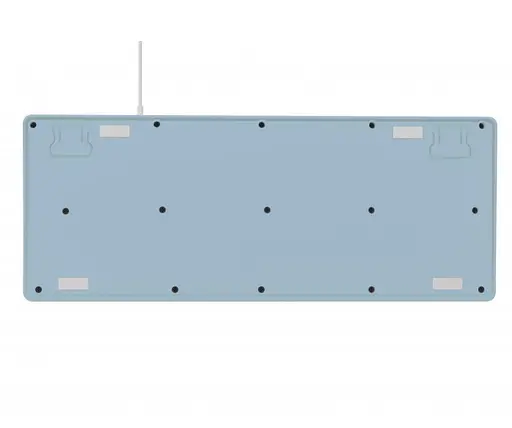 Ігрова клавіатура Maxxter KBG3C01 USB White-Blue - фото 4