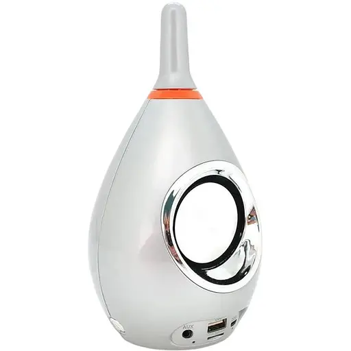 Колонка Voltronic ZL05 Bluetooth 4.1 до 10m, 1х5W, 4Ω, 1200mAh, ≥90dB, TF card/USB, DC 5V, Silver - фото 1