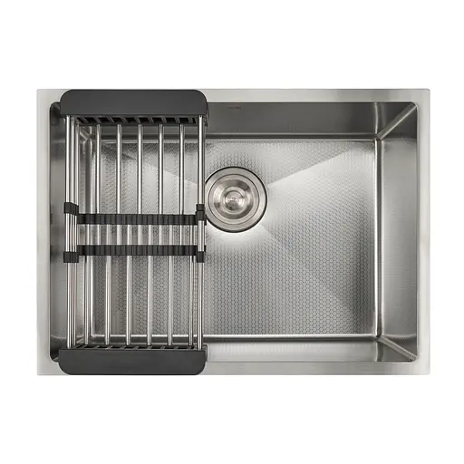 Кухонная мойка нижнего монтажа с сотовым покрытием Nett NSS-5742U - фото 2