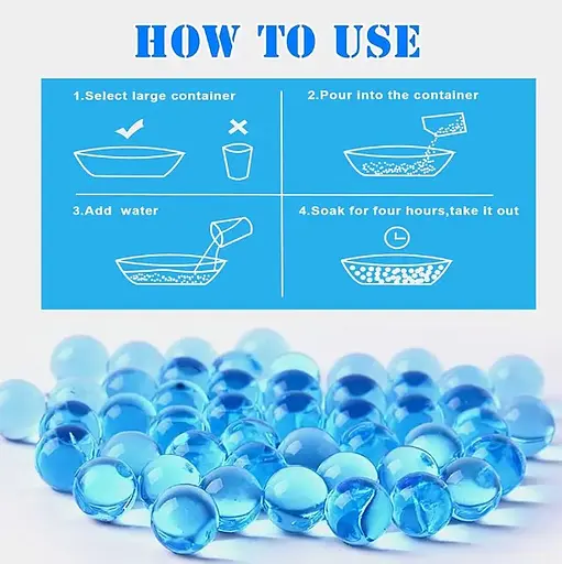 Бластер shoot Splatter M416 Gel Ball 5000 шт. с гель шариками орбиз red - фото 4