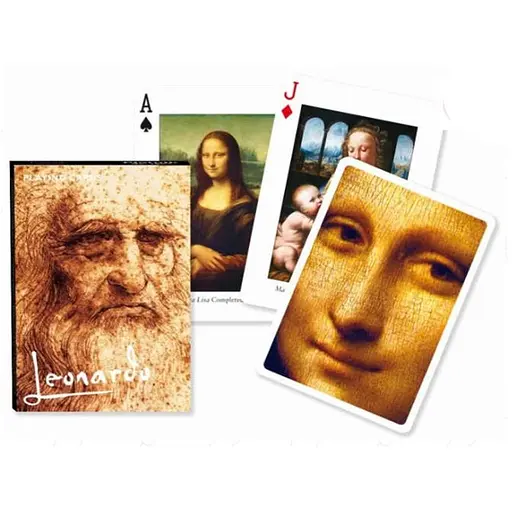 Карты игральные Piatnik Леонардо да Винчи (Leonardo da Vinci) (PT-165719) - фото 1