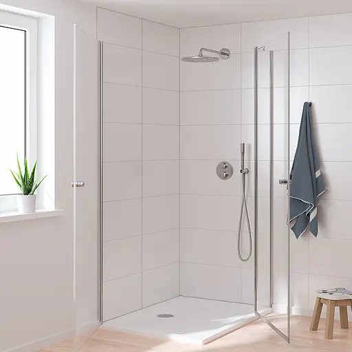 Душова система прихованого монтажу термостатична Grohe QuickFix Precision з Vitalio Rain Mono 310 34880000, Хром - фото 9