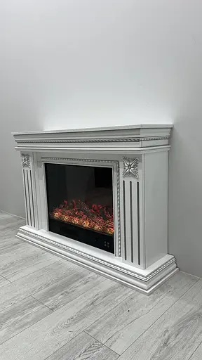 Електричний камін Bluetooth звук потріскування дров Valencia 1500Вт (10080114) - фото 6