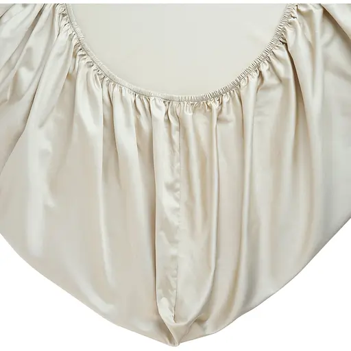 Простирадло на резинці МВМ My Home (MVM) Місячне сяйво бежевий 90 x 200 см (BL-FS-17 BEIGE) - фото 2