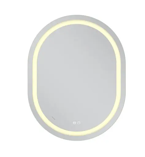 Дзеркало Mixxus Premium ELLIPSE MV05-90x70-REVERSE (LED Touch, Anti-fog (3-6,5kK)) (MP6644) - фото 4