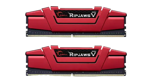Оперативная память G.Skill 8GB (2x4GB) DDR4 2400MHz Ripjaws V Red (F4-2400C17D-8GVR)