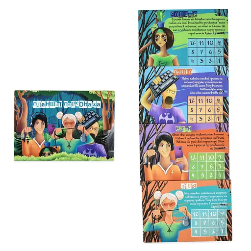 Настольная игра Айтишники в лесу 30388 игральные карточки 99 штук - фото 3