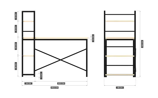 Комп'ютерний стіл Mark Adler Leader 4.0 Craft - фото 9