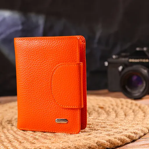 Женский кожаный кошелек Canpellini 10х13х1.5 см acs0025187 - фото 6