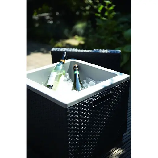 Стіл-скриня з термоізоляцією Allibert Ice Cube графіт - фото 8