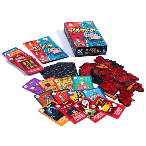 Настільна гра "Пекельна перестрілка" Vladi Toys VT8077-17 українська мова - фото 2