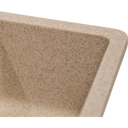 Кухонна мийка Romzha Mira U-160 Piesok (301) - фото 4