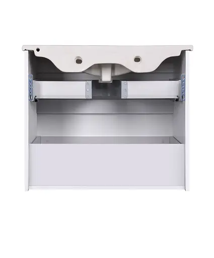 Тумба Мойдодир Палермо 80-U з умивальником SU-80 бетон світлий Сірий - фото 3