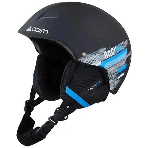 Шолом Cairn Flow Jr 54-56 Mat Black-Racing (1012-0605419-202-54-56)