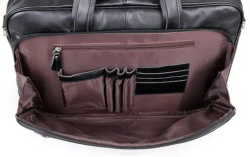 Чоловіча шкіряна сумка для ноутбука Vintage 42,5х31,5х14 см sum0012430 - фото 3