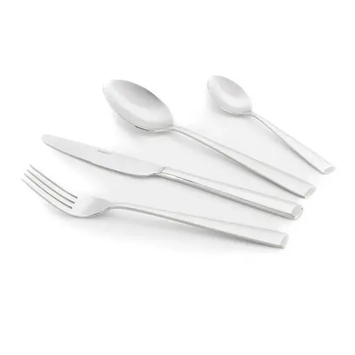 Набір столових приладів з 24 предметів на 6 осіб Ardesto Black Mars Tia (AR0724TS)