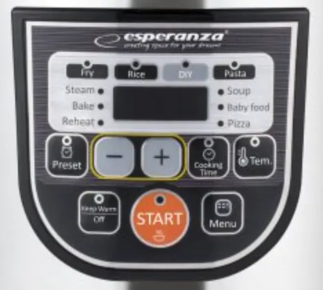 Мультиварка 11 програм Esperanza EKG011 5 л Польща - фото 4