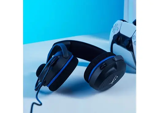 Гарнитура Cloud Stinger 2 Core PS5/PS4, mini-jack, черно-синий HyperX teh0013192 - фото 8