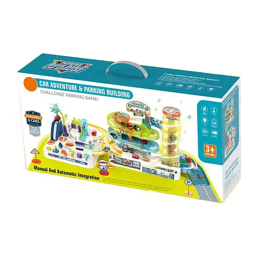 Парковка T 103-88 A трек, електричний ліфт, підсвічування, в коробці (6967132060118) - фото 1