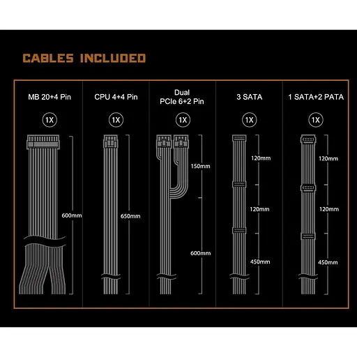 Блок питания ASRock Challenger 550W (CL-550B) - фото 8