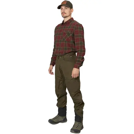 Рубашкa Seeland Glen Flannel Shirt M Red check - фото 3