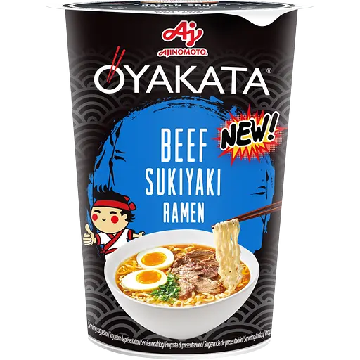 Набор: Лапша быстрого приготовления Oyakata Yakisoba Teriyaki Chicken 96 г Суп быстрого приготовления Oyakata Ramen Beef Sukiyaki 63.5 г - фото 3